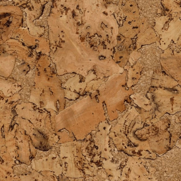 Warm, Insulative cork wall tiles